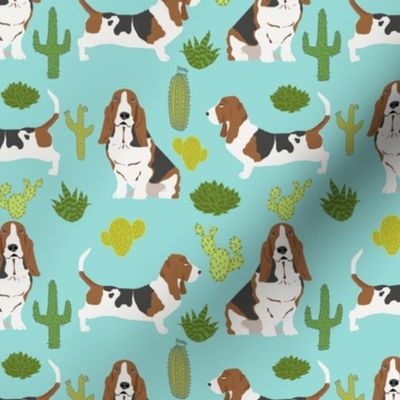 basset hound mint cactus sweet pet dog summer tropical trendy design plants for basset hound owners