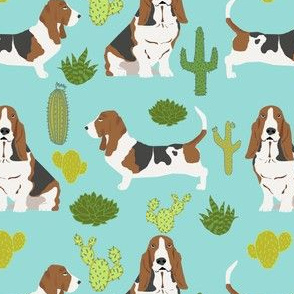 basset hound mint cactus sweet pet dog summer tropical trendy design plants for basset hound owners