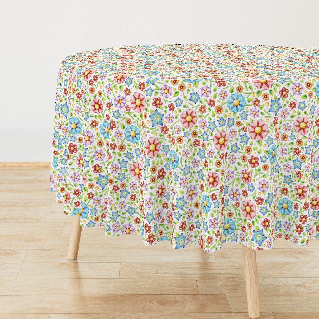 Ditsy Millefiori Floral