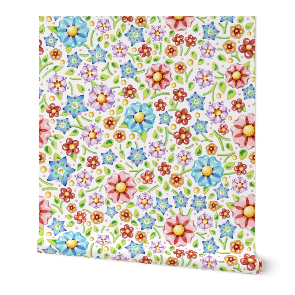 Ditsy Millefiori Floral