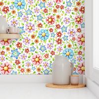 Ditsy Millefiori Floral