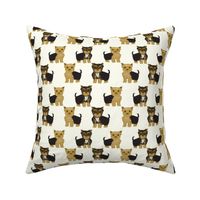 yorkshire terrier cute yorkie dog pet pets dog fabric