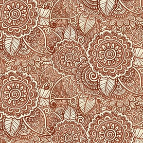 Mehndi pattern