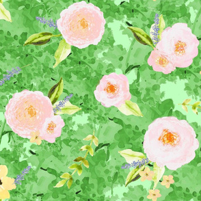Watercolor Floral // Lawn Party