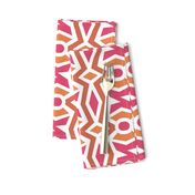 Pink Tribal Geometric