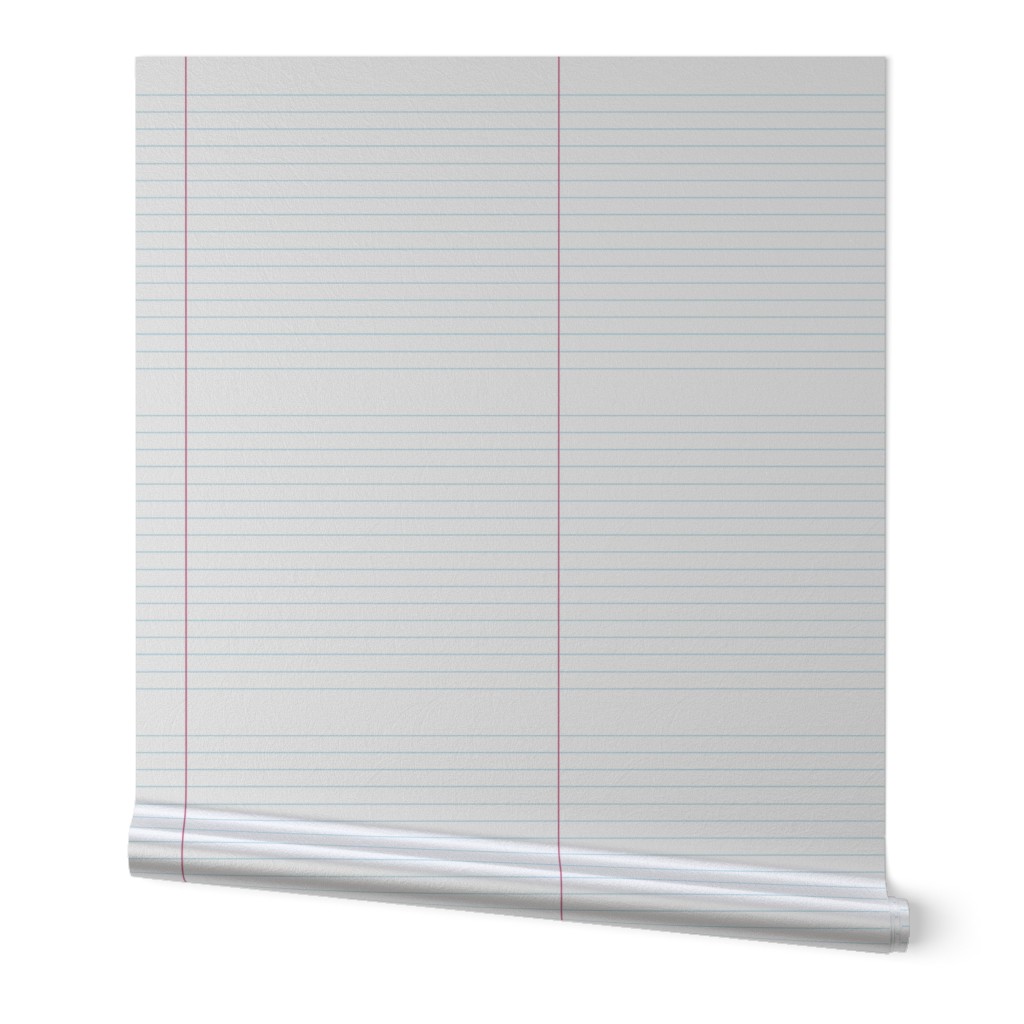 Lined Paper- White College Rule