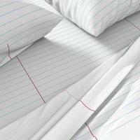 Lined Paper- White College Rule