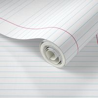 Lined Paper- White College Rule