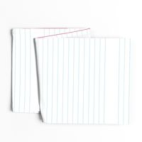 Lined Paper- White College Rule