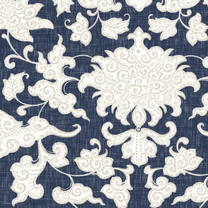 Persia // Navy Linen