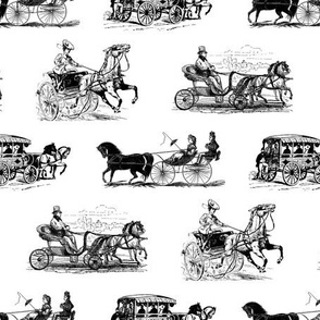 Antique Horse Drawn Carriages