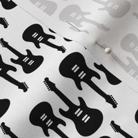 Vintage Electric Guitars in B&W