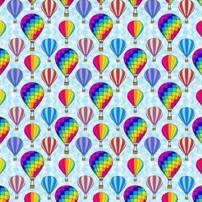 2" Hot Air Balloon Rainbow 2