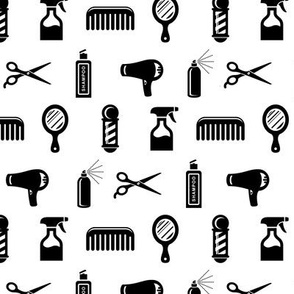 Salon Fabric, Wallpaper and Home Decor | Spoonflower