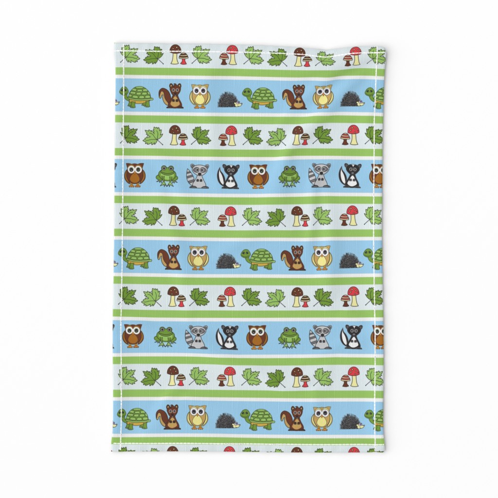 Woodland Creatures Small Print Version