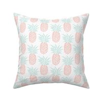 pi-napple pineapple - mint and coral