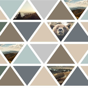 explore (large scale) // bear triangles