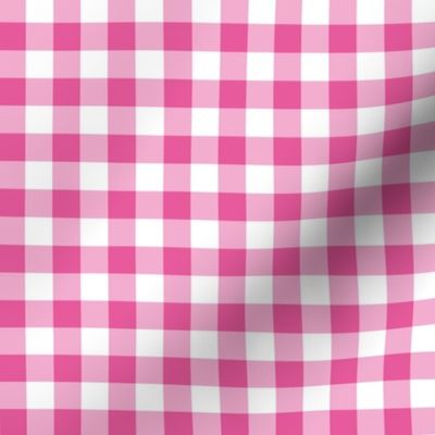 Mini Gingham Bright Pink