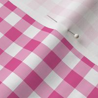 Mini Gingham Bright Pink