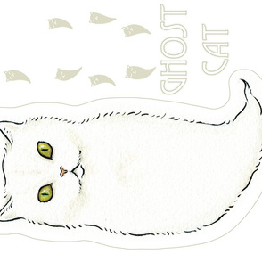Ghost Cat plush