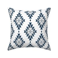 Kilim- navy/grey - 