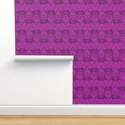 Sphynx lines fabric Purple