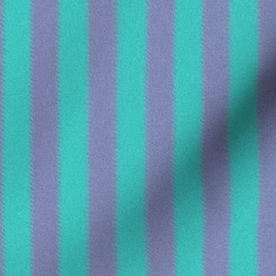 Turquoise and Lavender Ripple Stripes