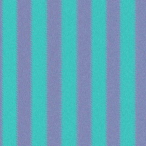 Turquoise and Lavender Ripple Stripes