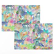 Zebra Rainbow (Large Scale)