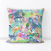 Zebra Rainbow (Large Scale)