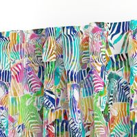 Zebra Rainbow (Large Scale)