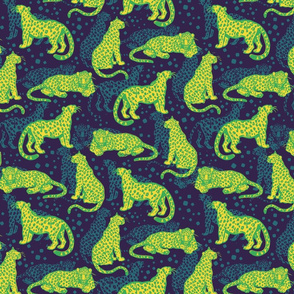 Green Leopards by Cheerful Madness!!