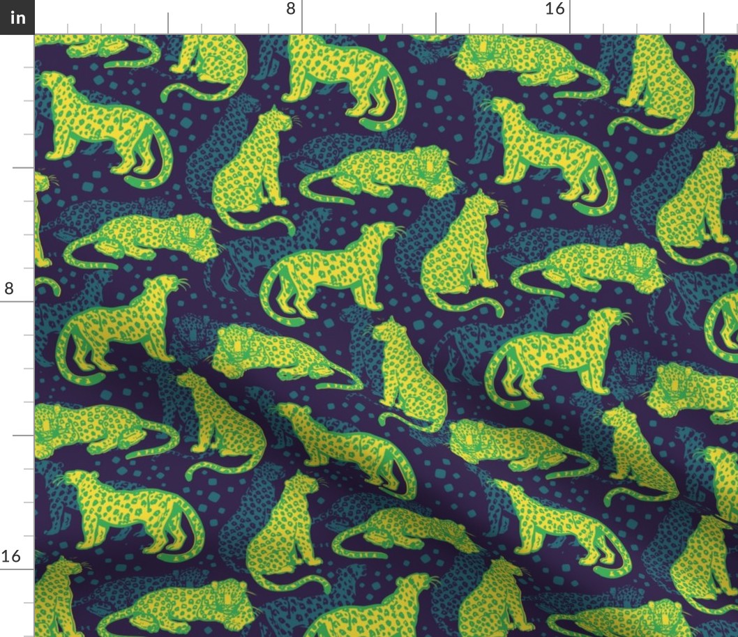 Green Leopards by Cheerful Madness!!