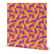 Purple Desert Leopards by Cheerful Madness!!