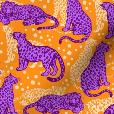 Purple Desert Leopards by Cheerful Madness!!