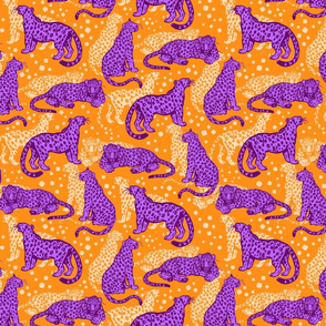 Purple Desert Leopards by Cheerful Madness!!