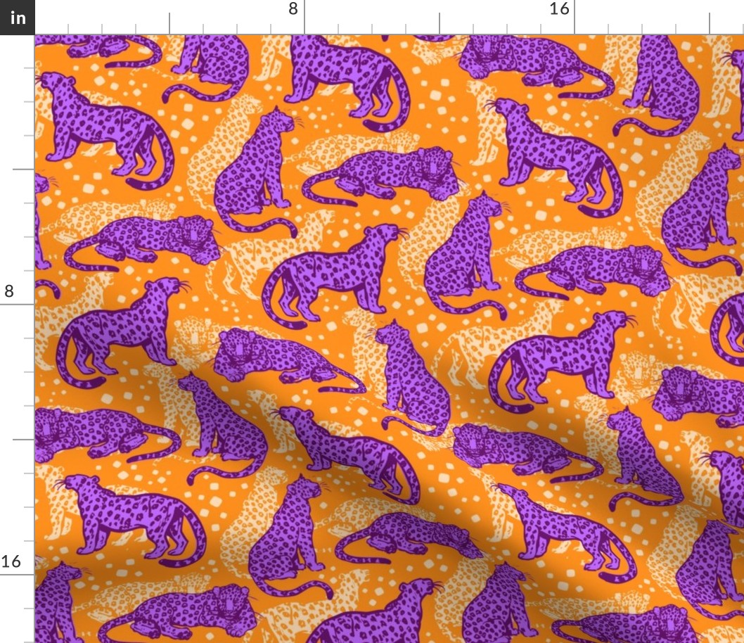 Purple Desert Leopards by Cheerful Madness!!