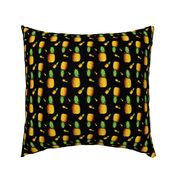 Pineapple in Black - Large Print