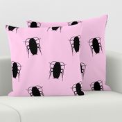 Pink Cockroach Fabric