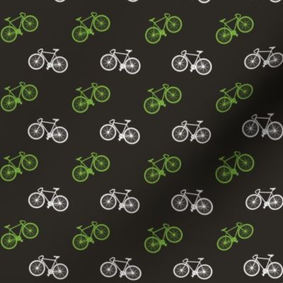 Bicycle Print - Lime