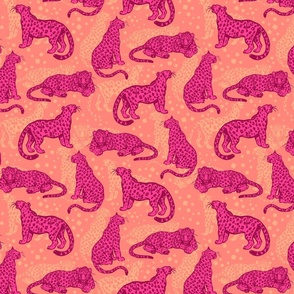 Bubblegum Pink Leopards by Cheerful Madness!!