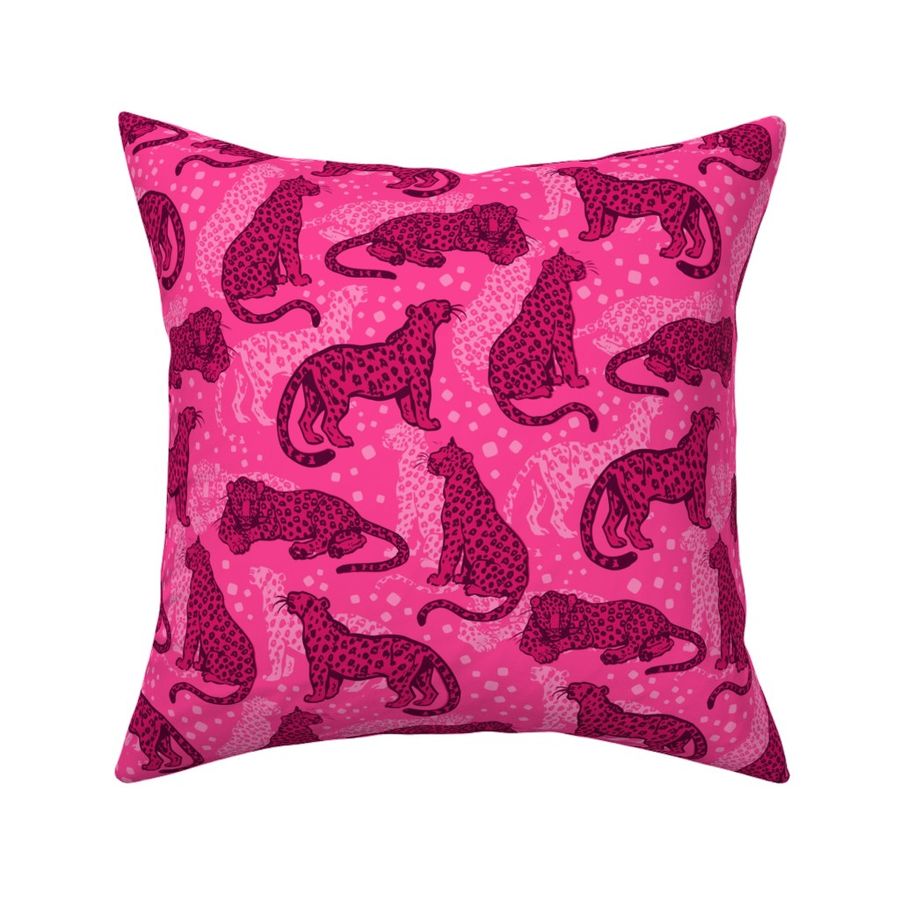 Magenta Pink Leopards by Cheerful Madness!!