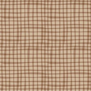 BZB perfect gingham brown