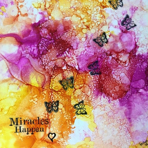 Miracles happen and butterflies soar