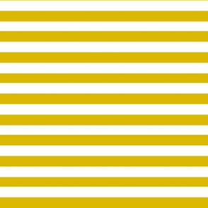 Yellow & White Stripes