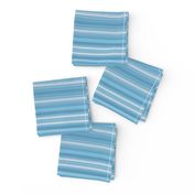 Soft Blue Horizontal Stripes