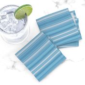 Soft Blue Horizontal Stripes