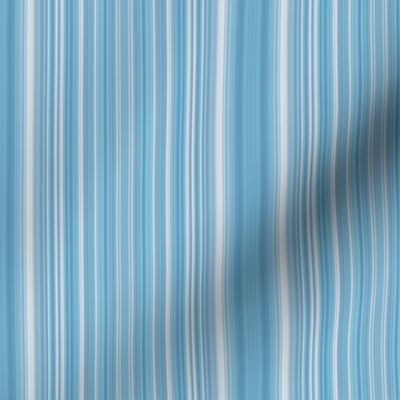 Narrow Soft Blue Stripes