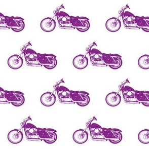 2.5" Purple Motorcycles