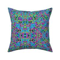 FIZZ BUBBLES FLOWERS GARDEN GEOMETRIC